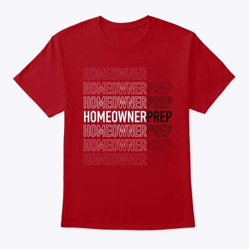 Homeowner Prep Outline Fade Men's Tee